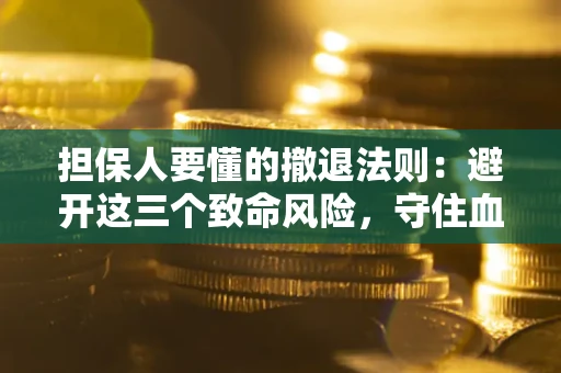 北京担保人要懂的撤退法则：避开这三个致命风险，守住血汗钱